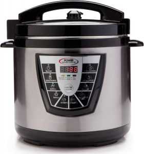 Power A 10qt Duo Stovetop Multi-Setting Pressure Cooker/Canner