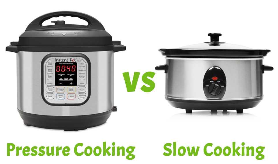 Difference Between Pressure Cooking and Slow Cooking - Corrie Cooks