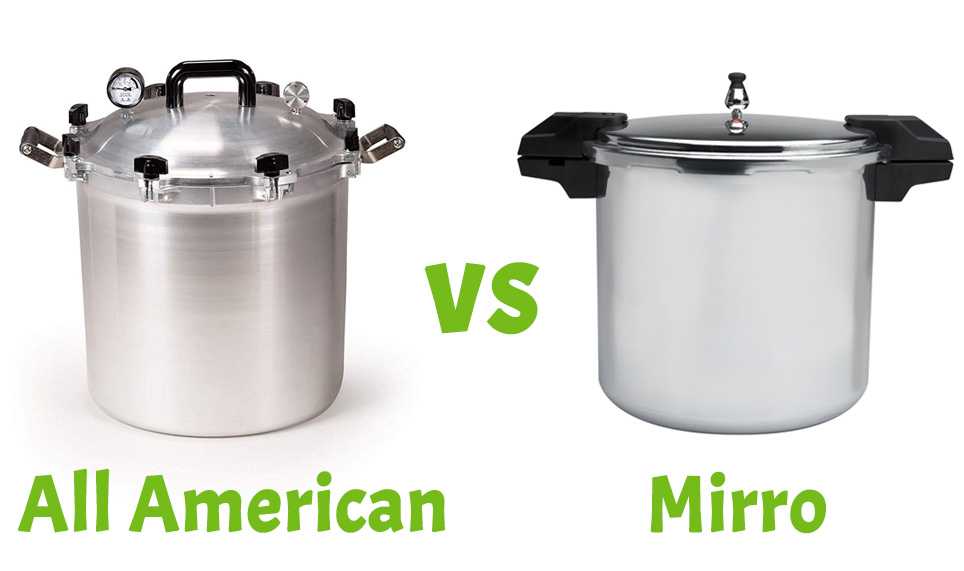 All American vs Mirro Pressure Canners - Corrie Cooks