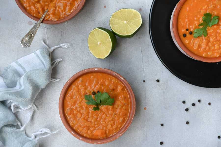 Instant Pot Lentil Curry - Corrie Cooks