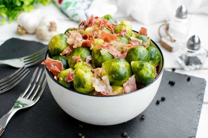 Instant Pot Brussels Sprouts with Bacon