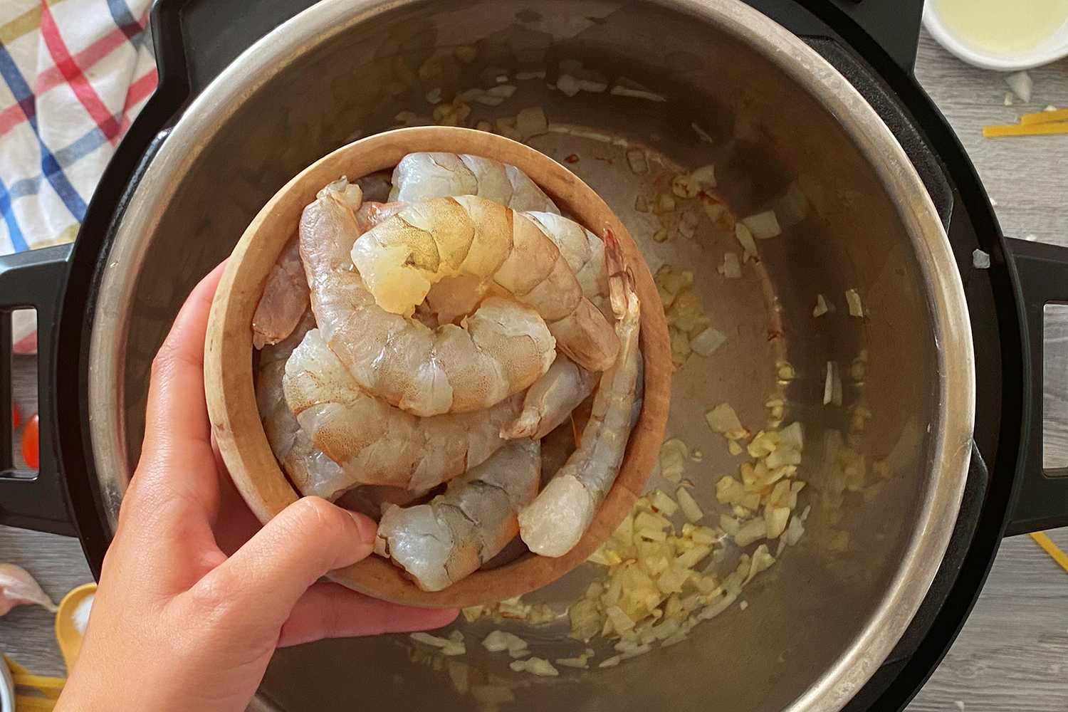 Instant Pot Shrimp Pasta