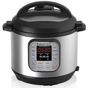 Crock-Pot Express 6 Quart Electric Pressure Cooker and Food Warmer,  Programmable Pressure Cooker with Timer, Stainless Steel (2109296)