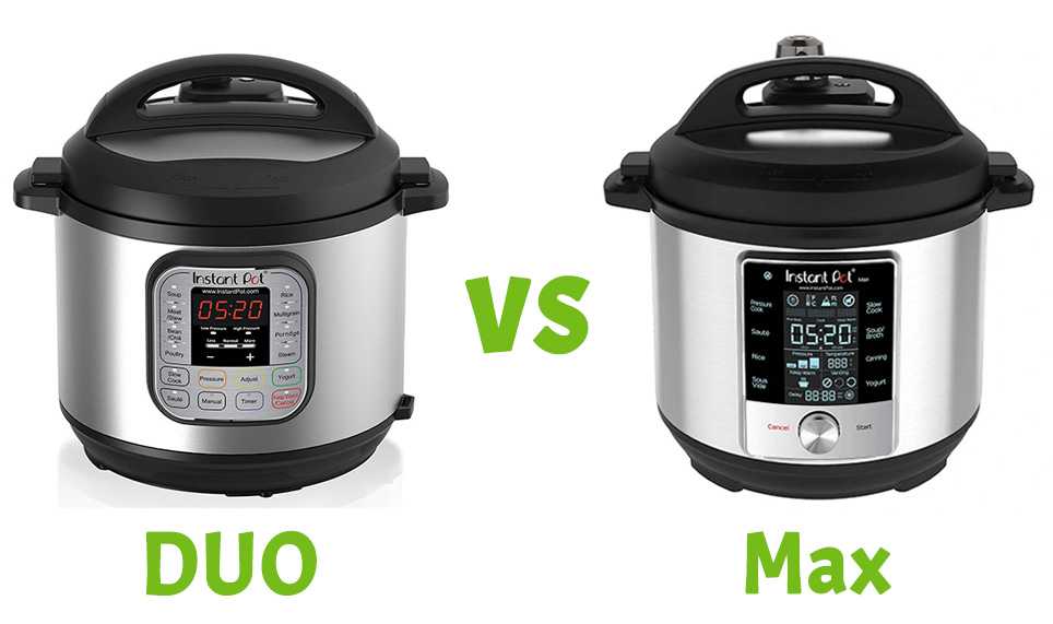 Instant Pot DUO vs Max - Which one should you buy?