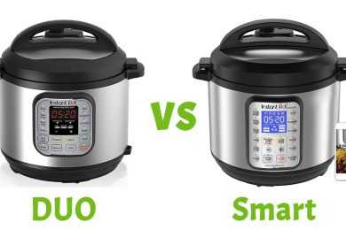 Instant Pot Duo near Instant Pot smart with a phone