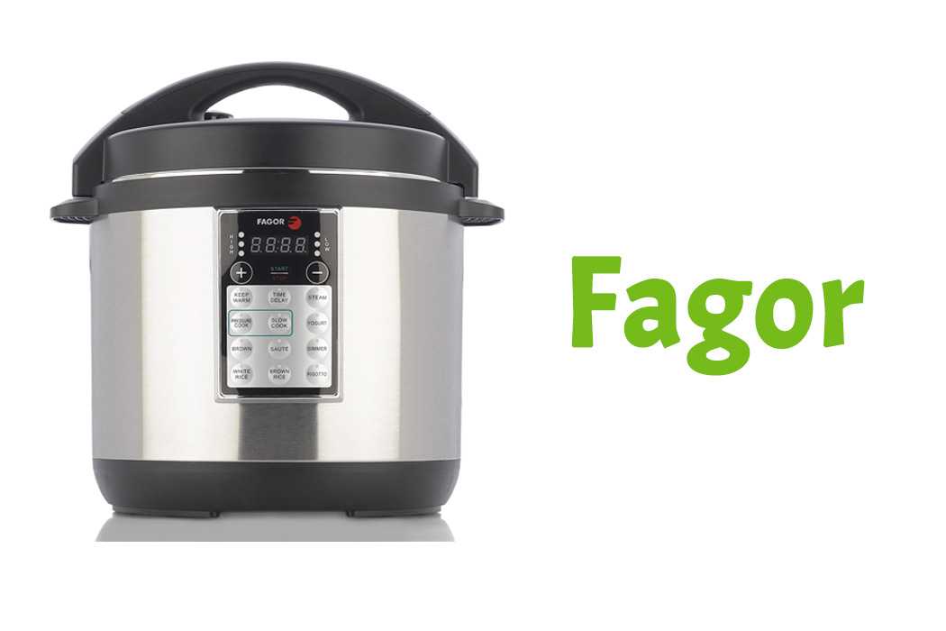 Fagor electric pressure cooker cover photo
