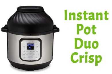Instant Pot Duo Crisp with green title