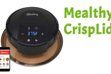 Mealthy CrispLid cover photo with green title