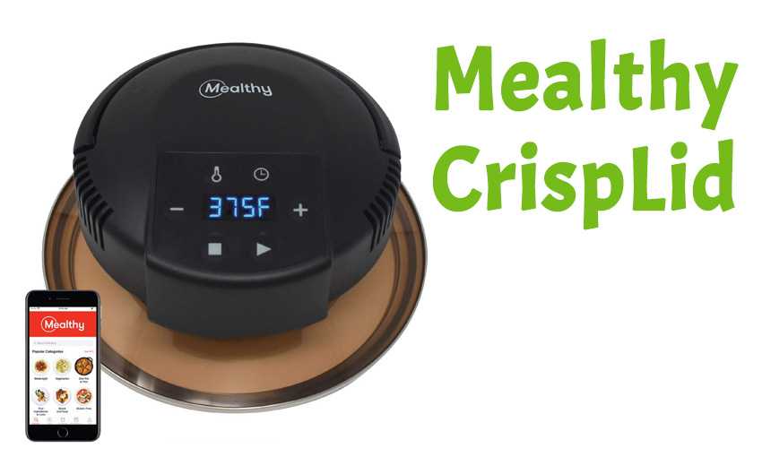 Mealthy CrispLid cover photo with green title