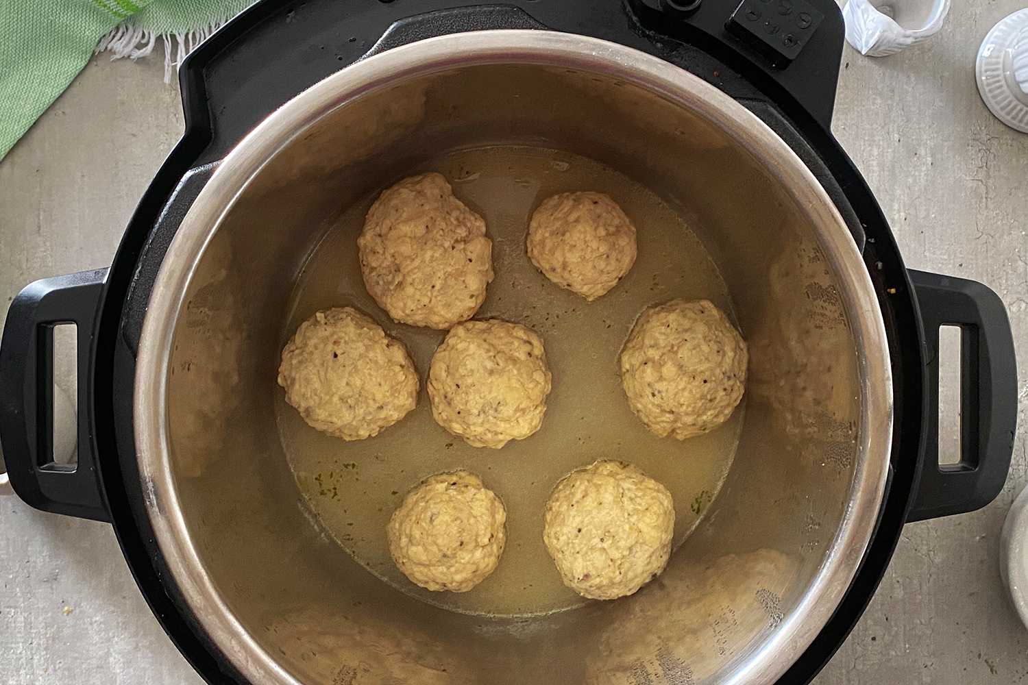 Instant Pot Turkey Meatballs