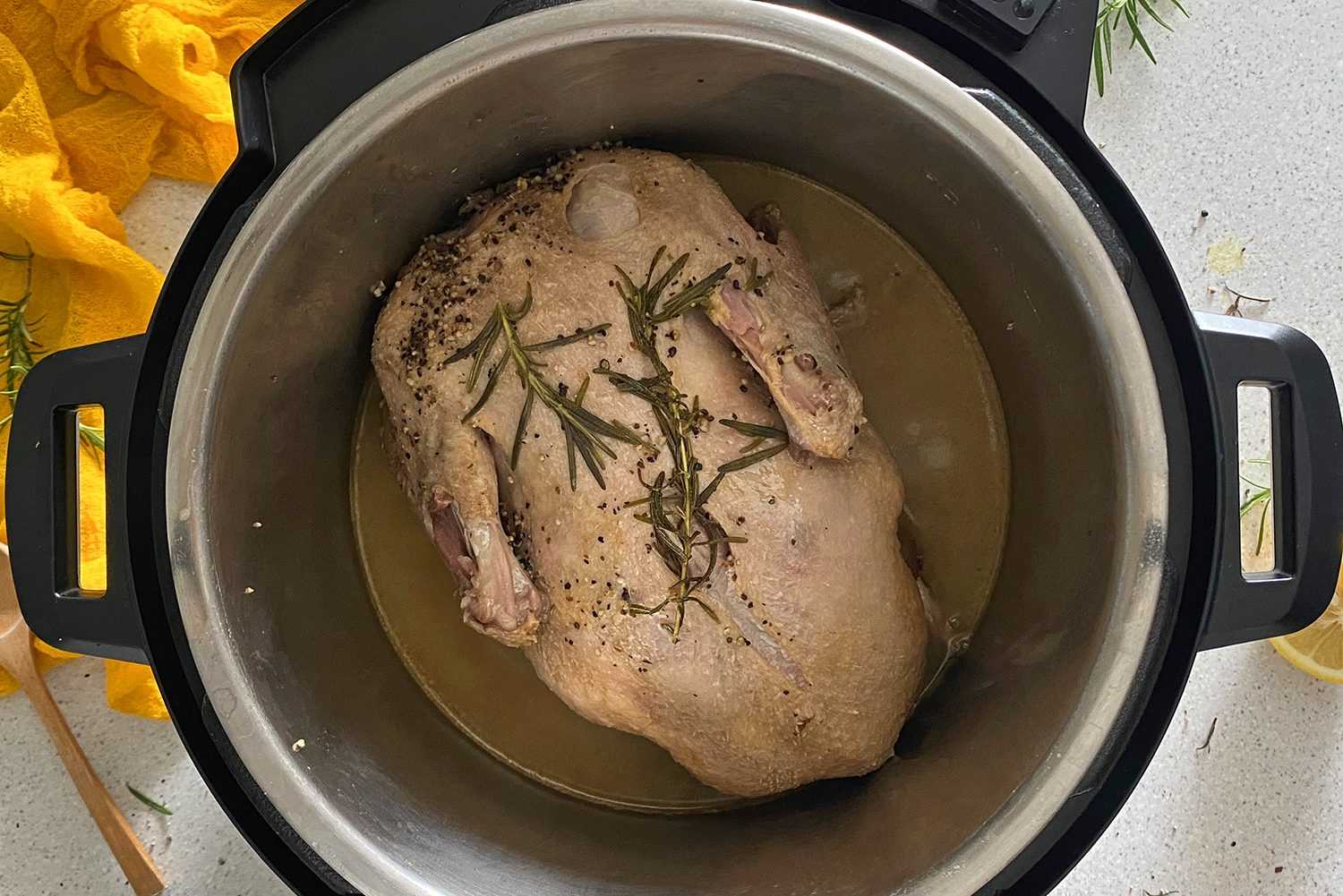 Instant Pot Roasted Duck