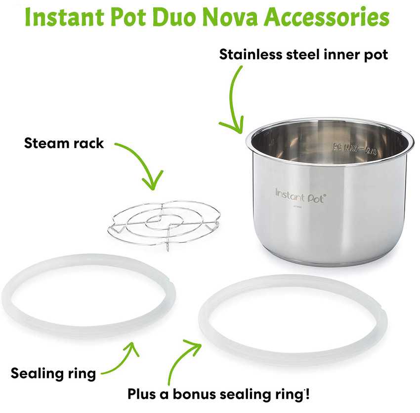 Instant Pot DUONOVA60 6qt 7-in-1 Slow Cooker for sale online