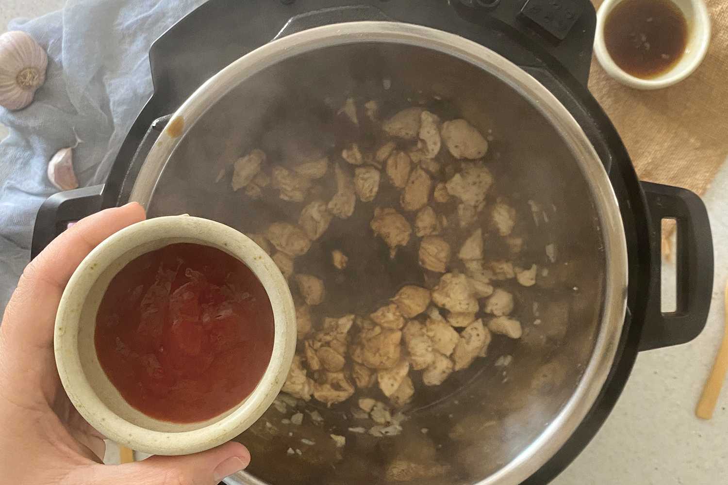 Instant Pot Honey Sesame Chicken