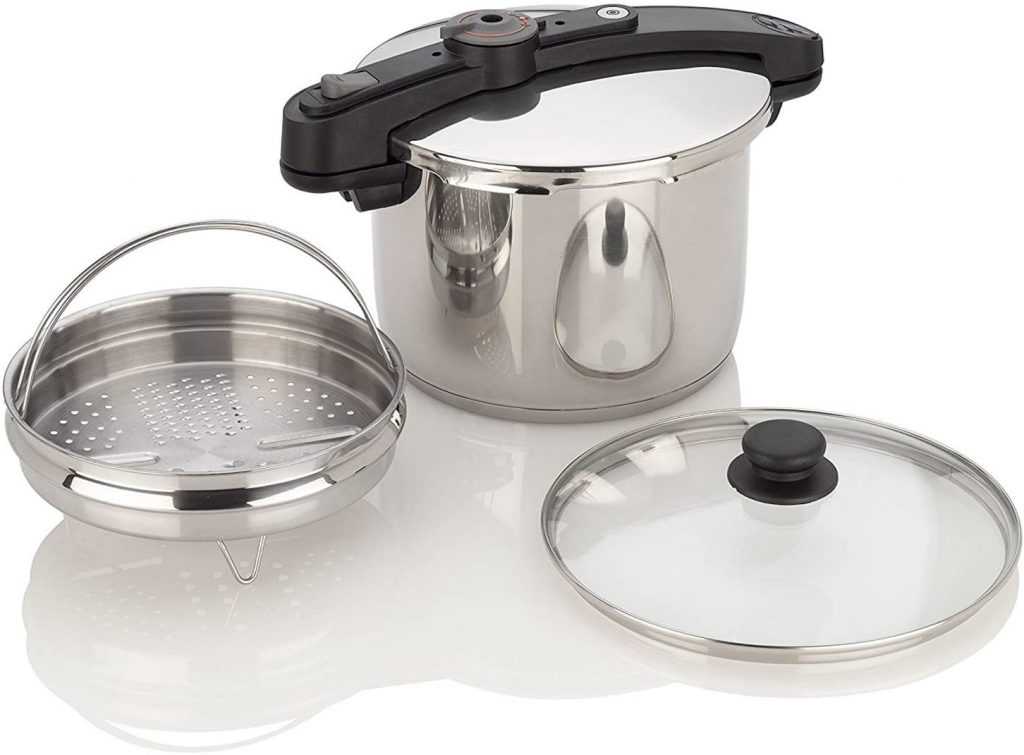 Fagor Duo Super fast pressure cooker, stainless steel, all kinds