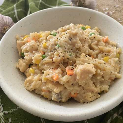 Instant Pot Cheesy Chicken and Rice