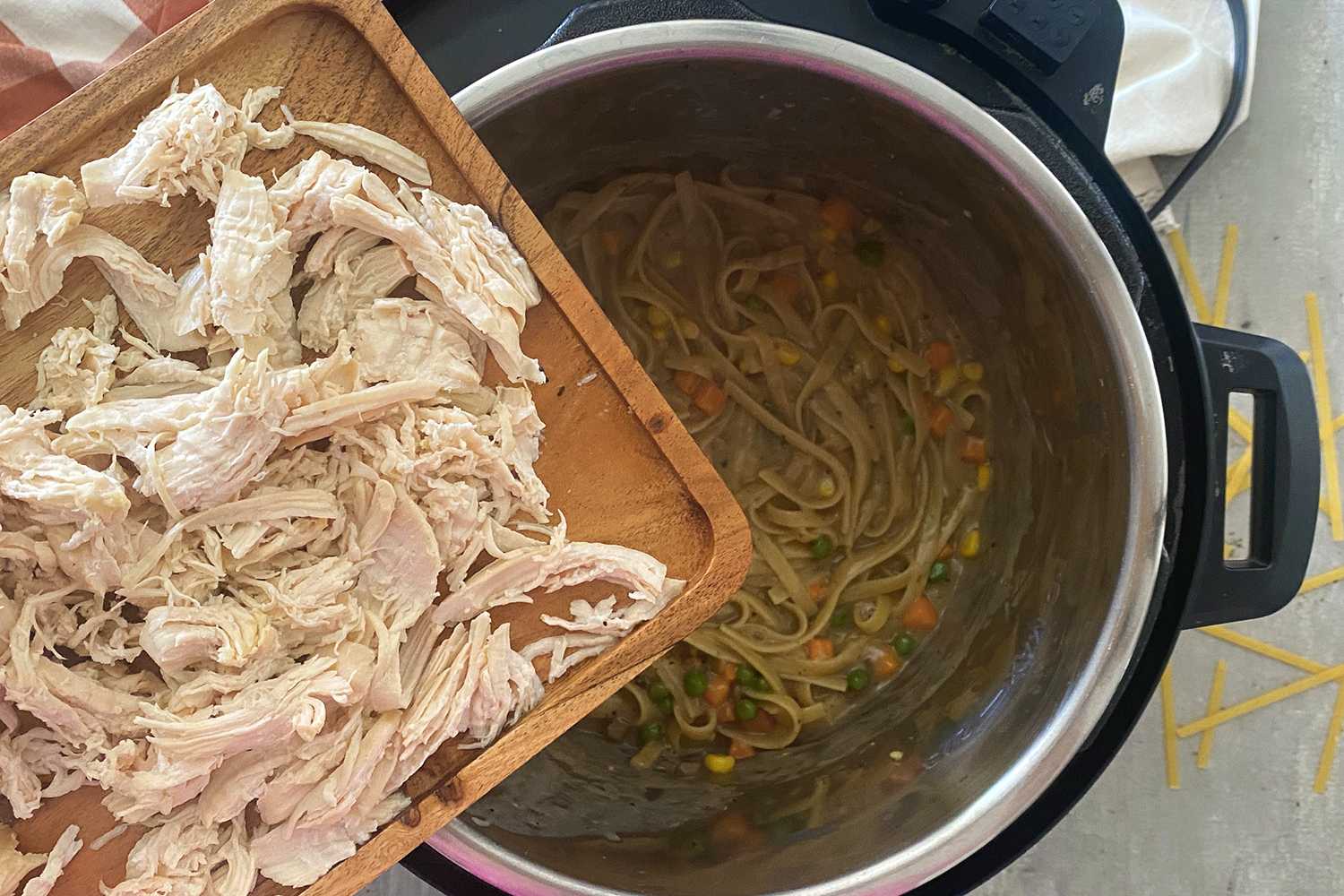 Instant Pot Chicken and Noodles