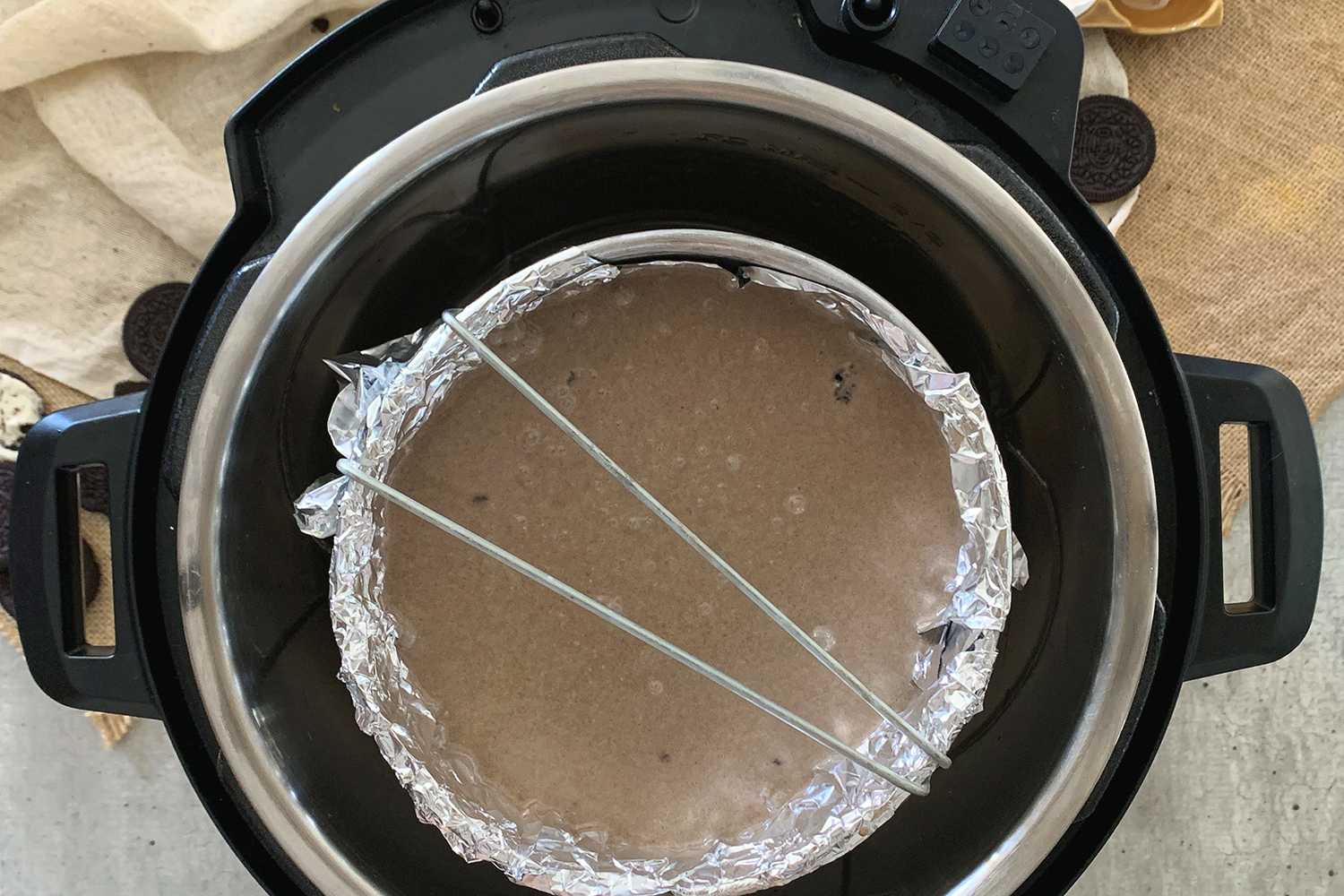 Instant Pot Oreo Cheesecake