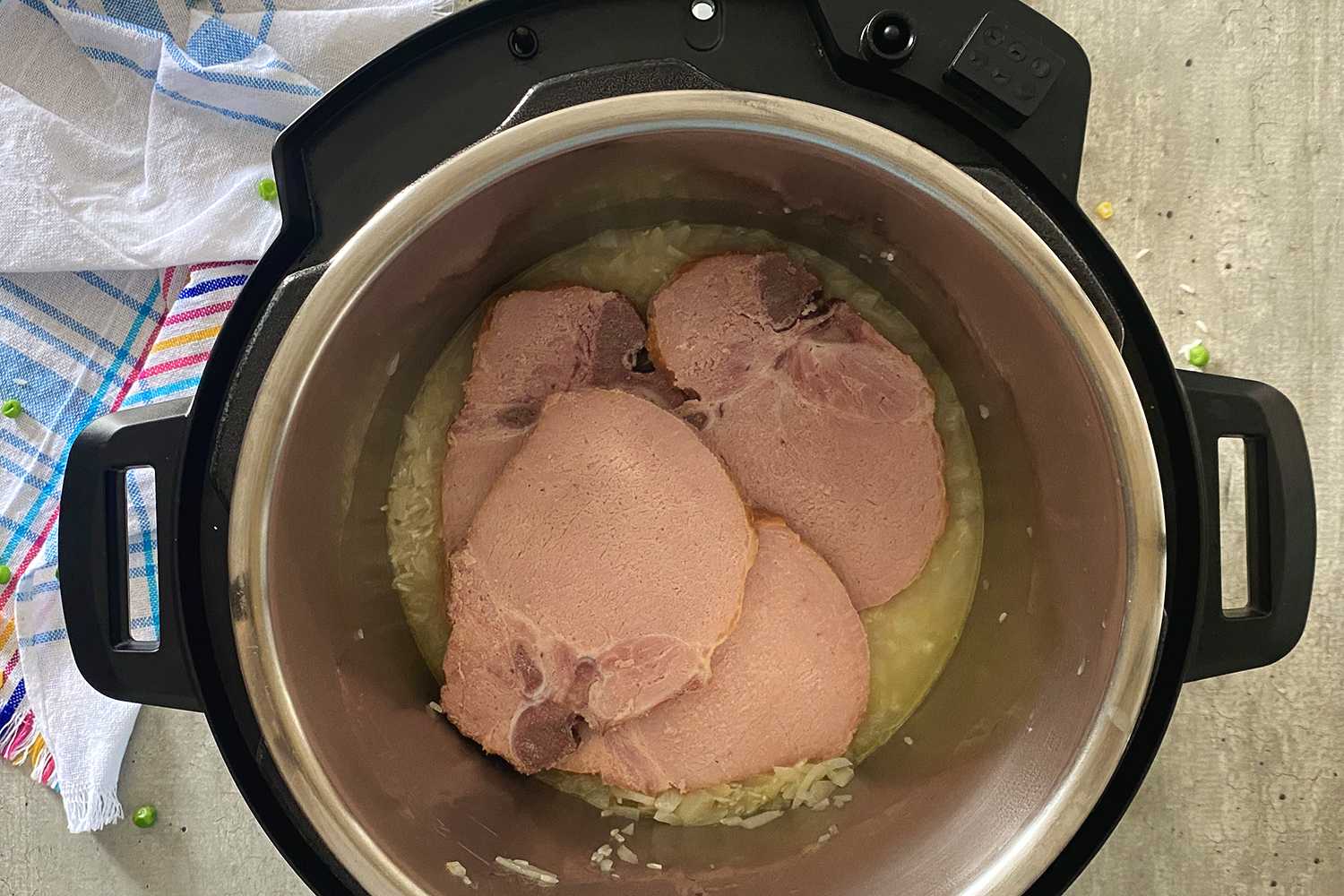 Instant Pot Pork Chops and Rice