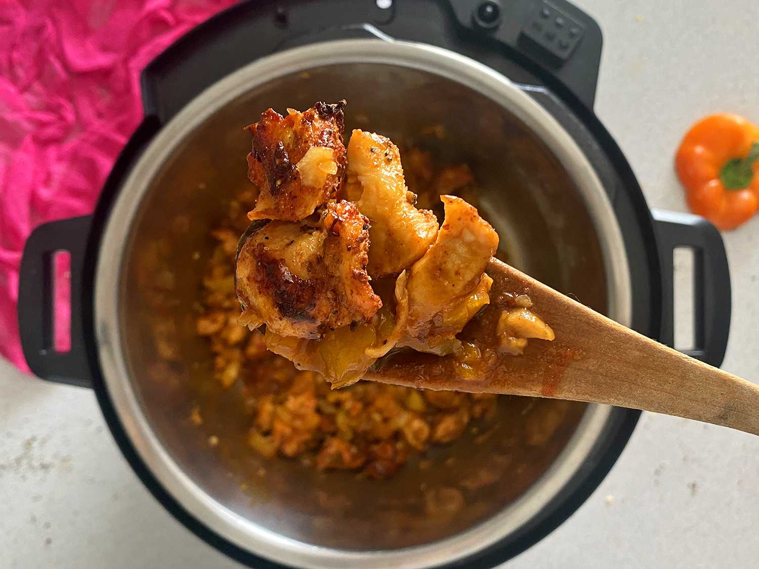 Instant Pot Air Fryer Chili Chicken