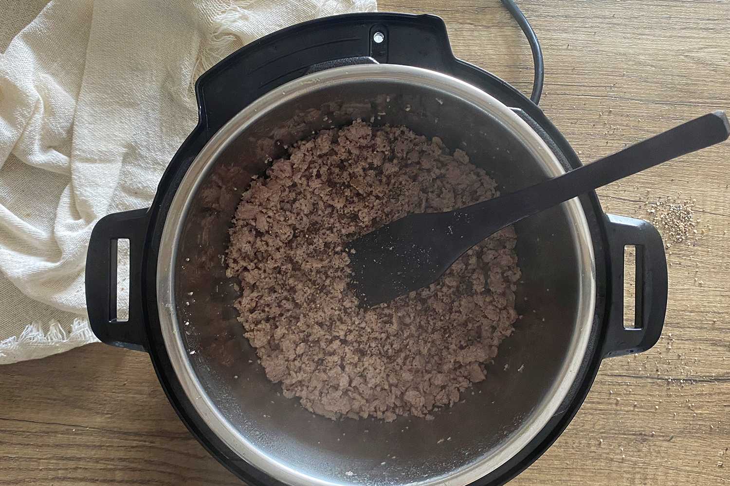 Instant Pot Frozen Ground Beef