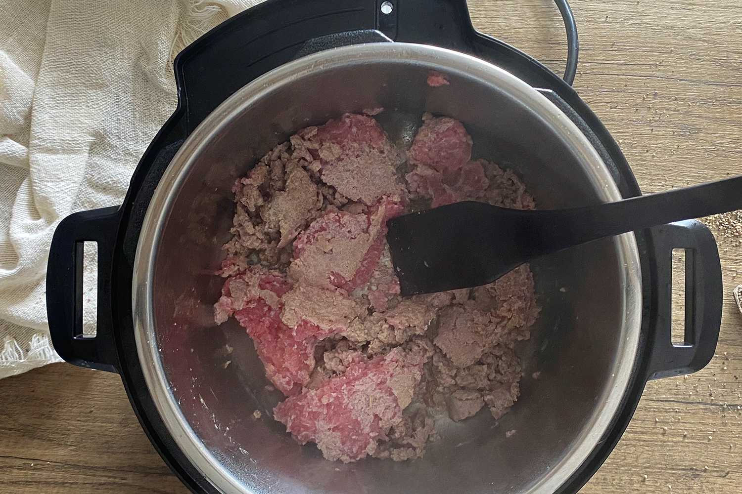 Instant Pot Frozen Ground Beef