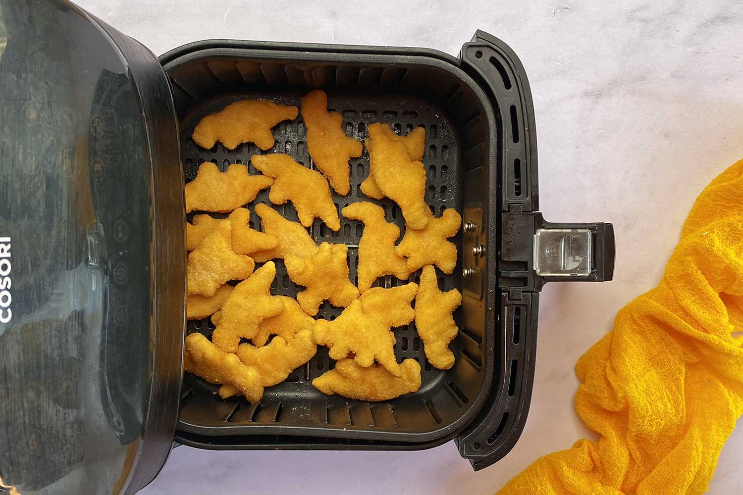 making dino nuggets in air fryer