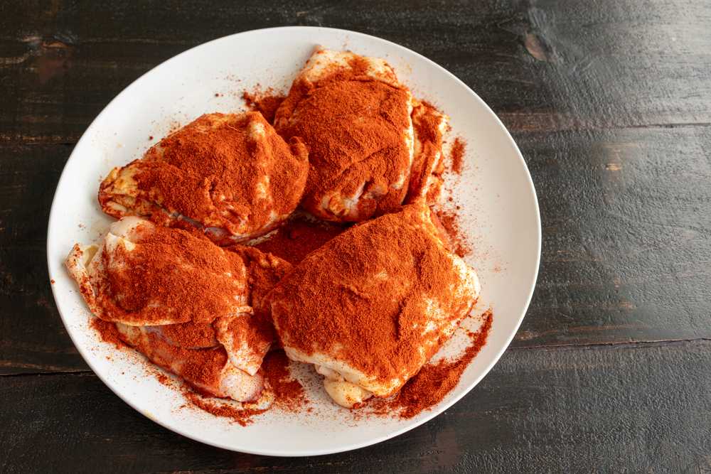 meat with smoked paprika