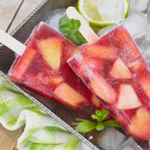 Alcohol popsicles