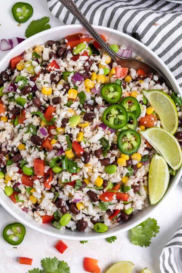 Cauliflower Rice Salad