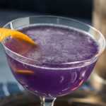 Purple cocktail