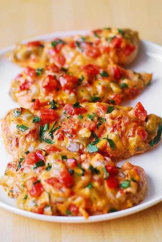 Queso Baked Chicken