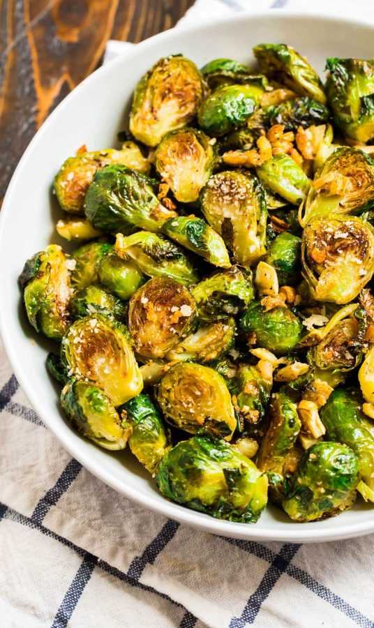 Roasted Brussel with Garlic
