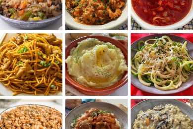 chicken meatballs side dishes