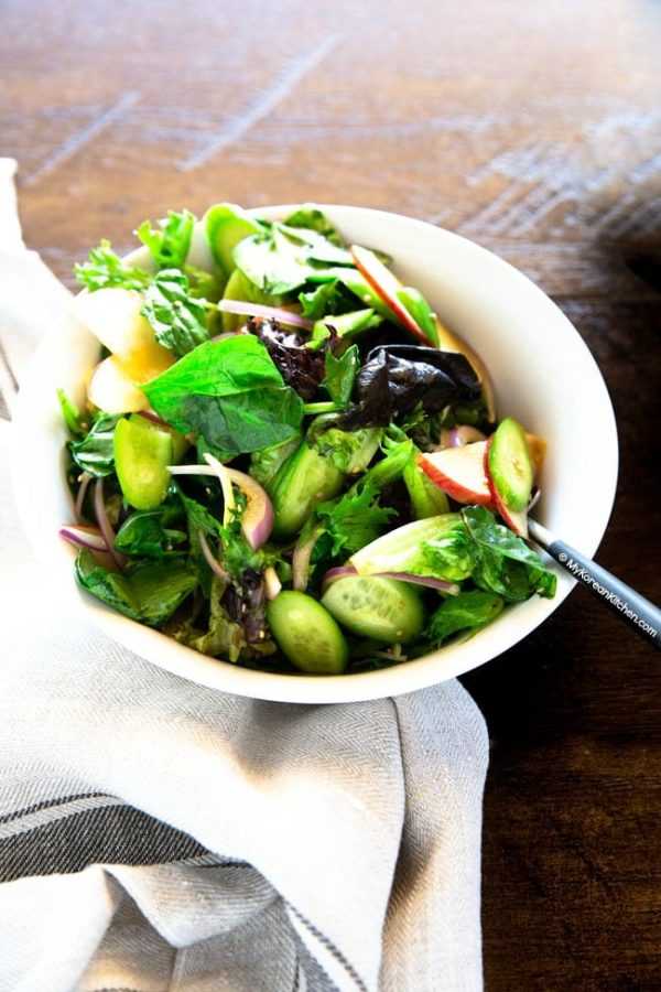Korean Green salad