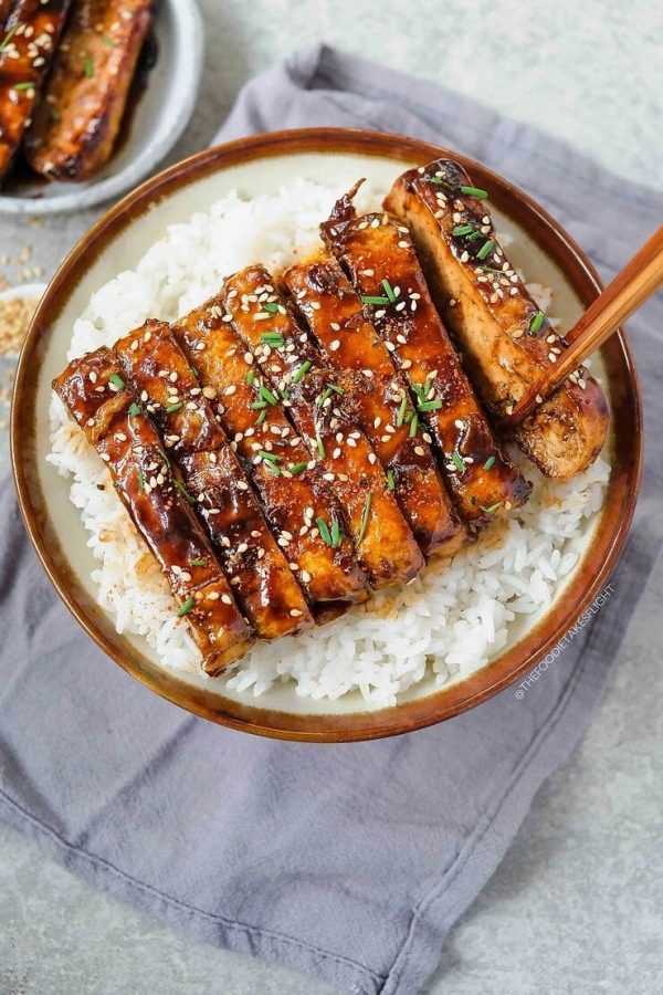 Maple Hoisin Tofu
