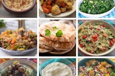falafel side dishes