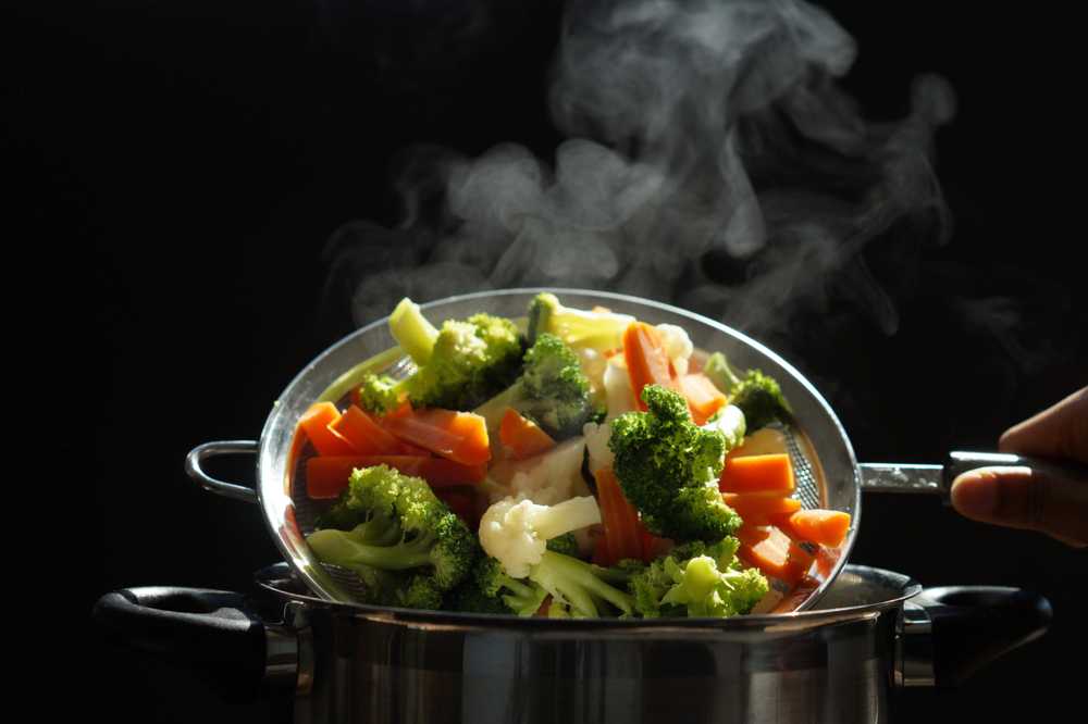 boiled vegetables