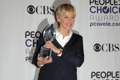 Ellen DeGeneres in the press room at the 35th Annual People's Choice Awards. Shrine Auditorium, Los Angeles, CA. 01-07-09