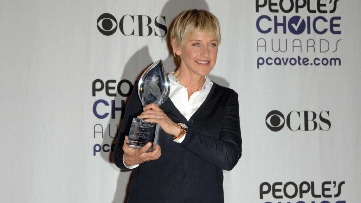 Ellen DeGeneres in the press room at the 35th Annual People's Choice Awards. Shrine Auditorium, Los Angeles, CA. 01-07-09