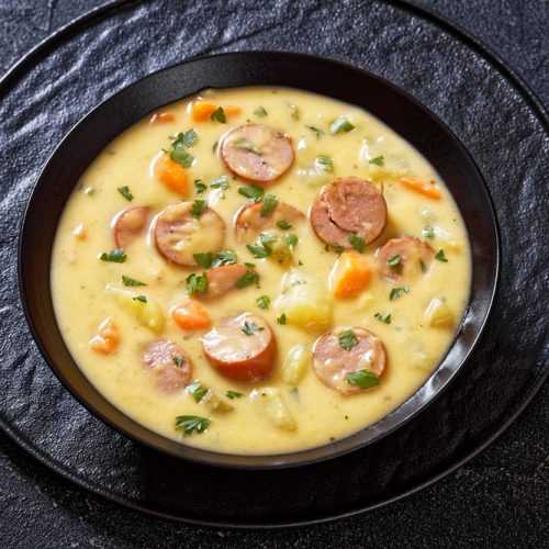 Kielbasa Potato Soup - Corrie Cooks