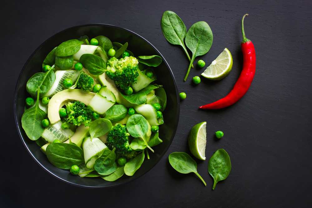 lime green salad
