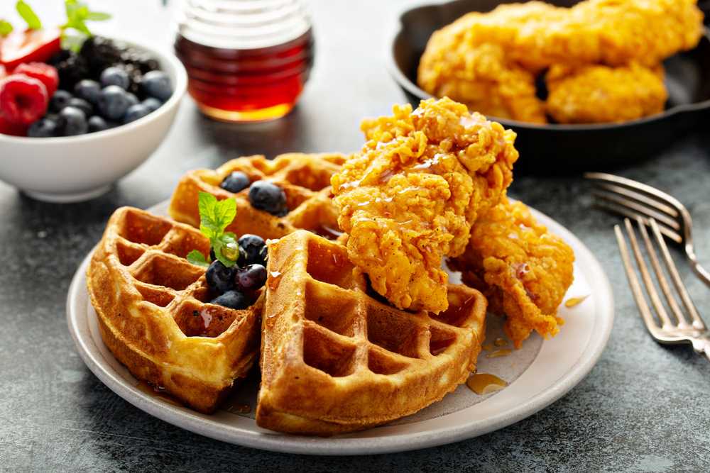 Chicken and Waffles - Corrie Cooks