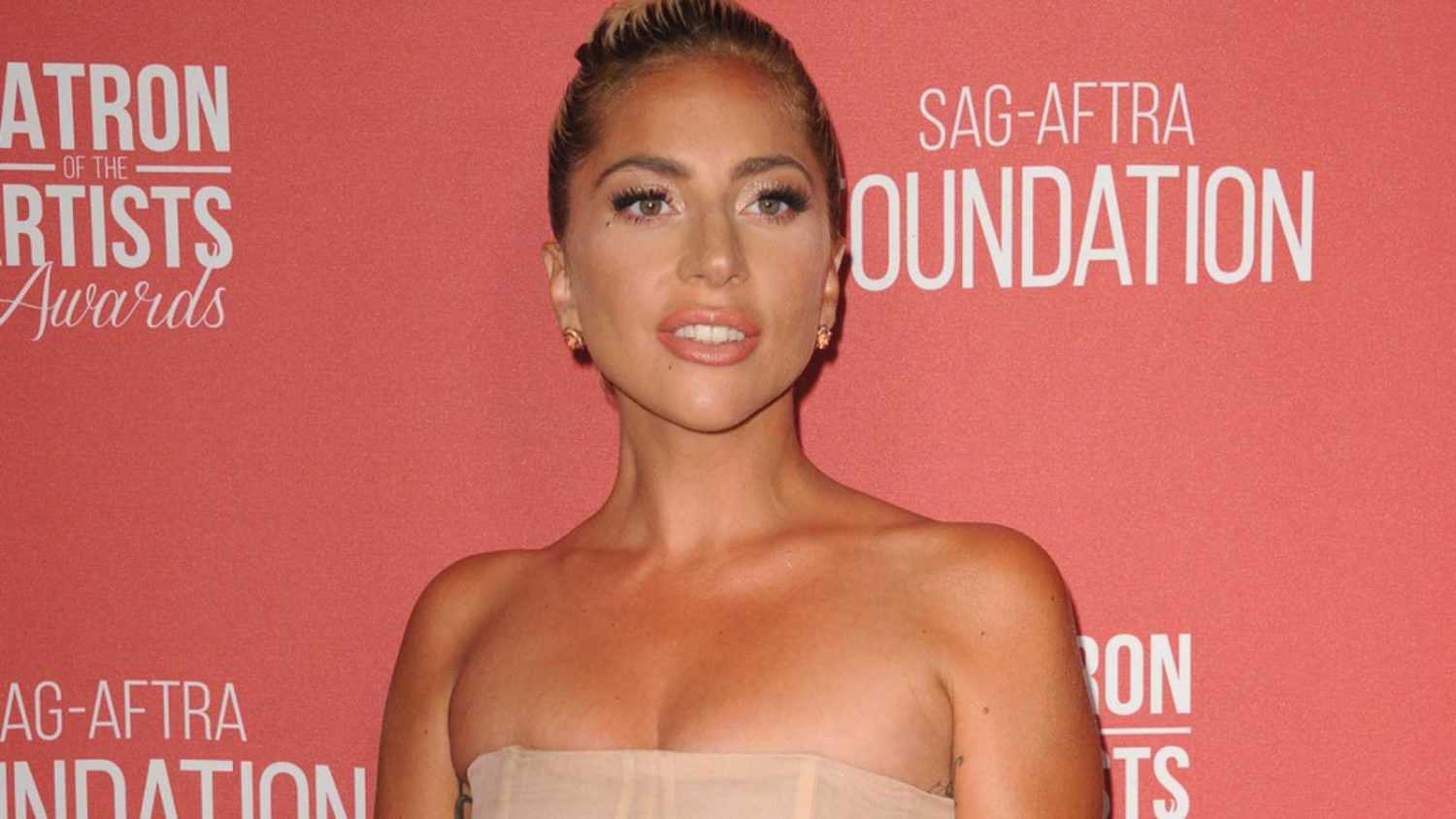 Lady Gaga at the SAG-AFTRA Foundation's 3rd Annual Patron Of The Artists Awards held at the Wallis Annenberg Center in Beverly Hills, USA on November 8, 2018.