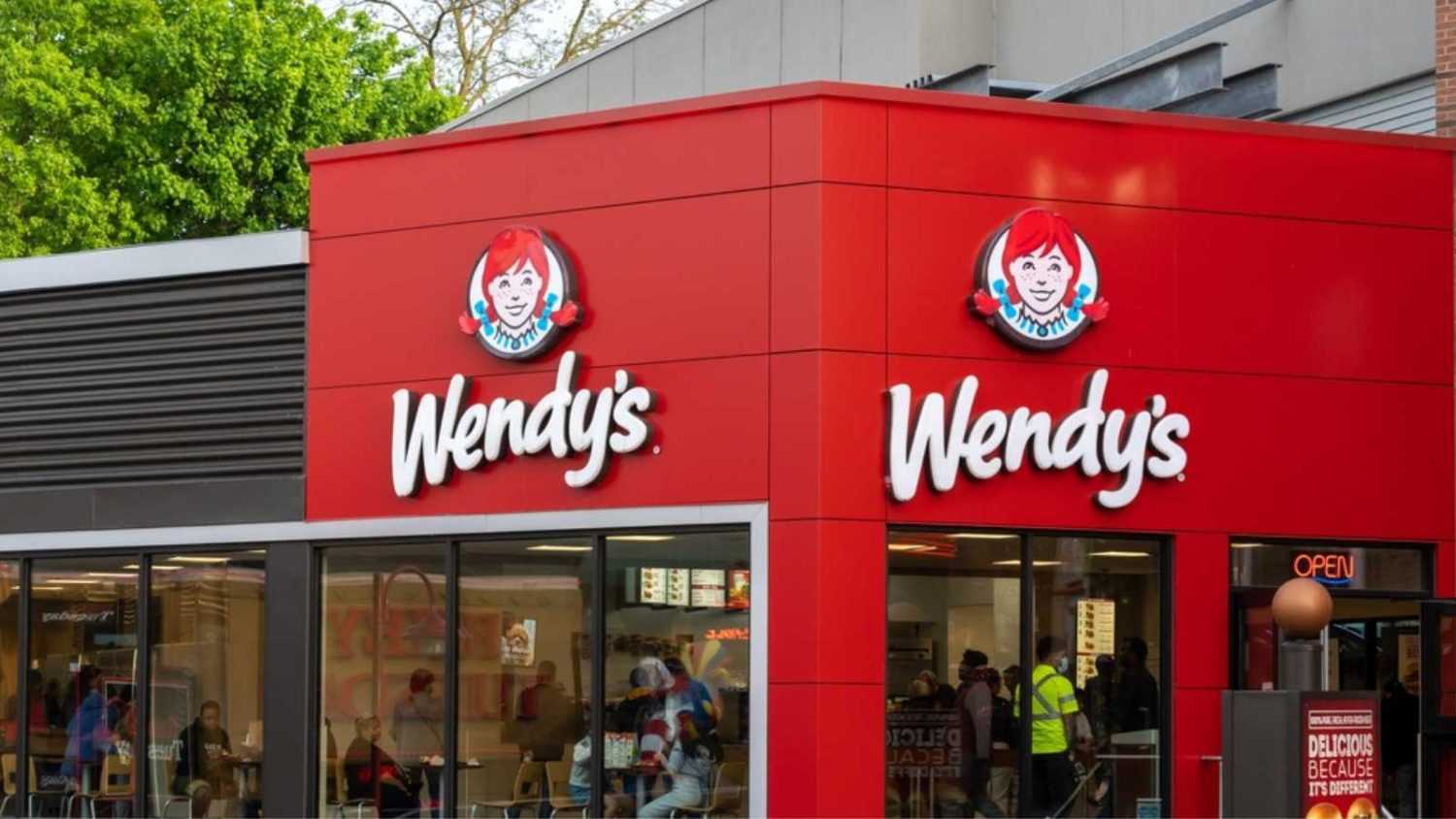 Niagara Falls, ON, Canada - May 23, 2022: A Wendy's restaurant in Niagara Falls, ON, Canada. The Wendy's Company is an American holding company for the major fast food chain Wendy's.