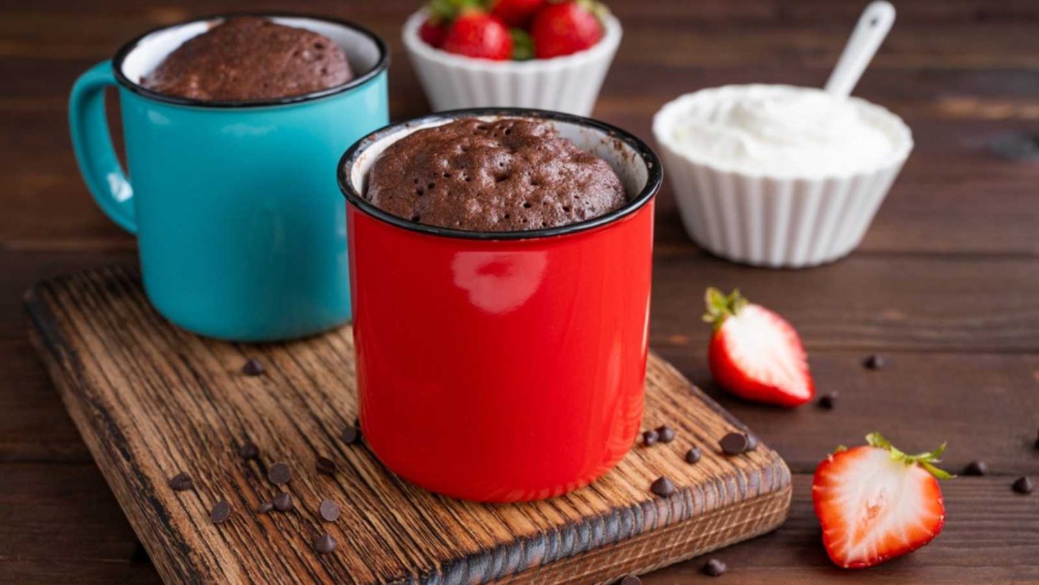 Cake in cup