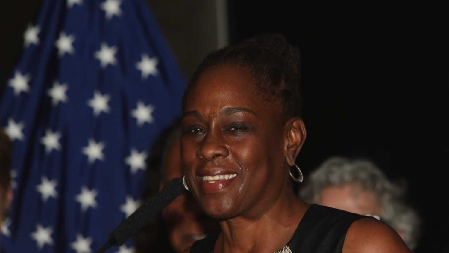 NEW YORK CITY - FEBRUARY 23 2017: Mayor de Blasio & Chirlane McCray presided over a celebration of Black History Month at the American Museum of Natural History. NYC first lady Chirlane McCray