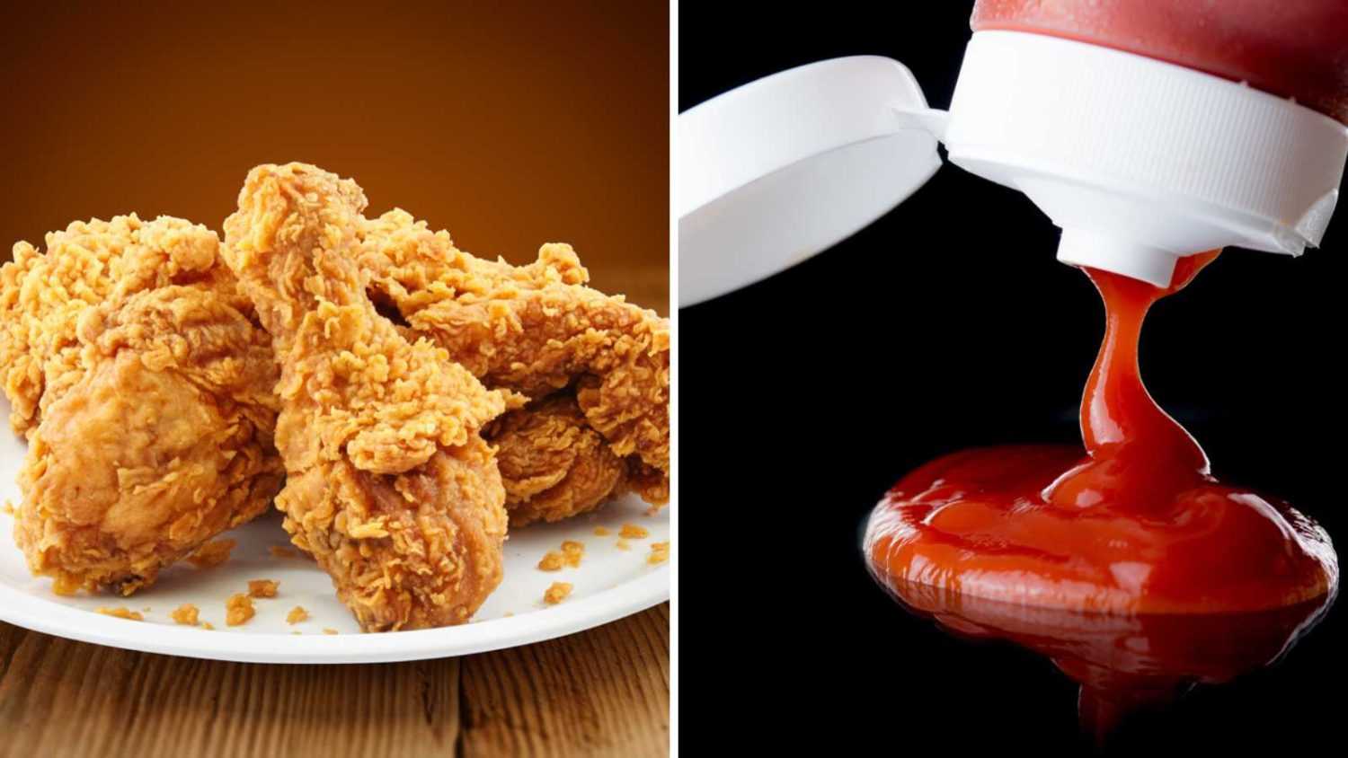 Ketchup and Fried Chicken