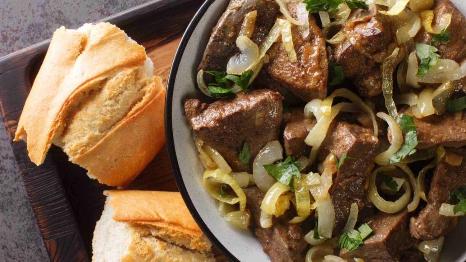 Liver and onions