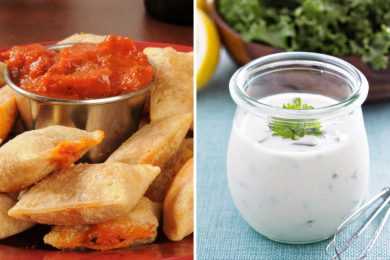 Pizza Rolls and Ranch Dressing