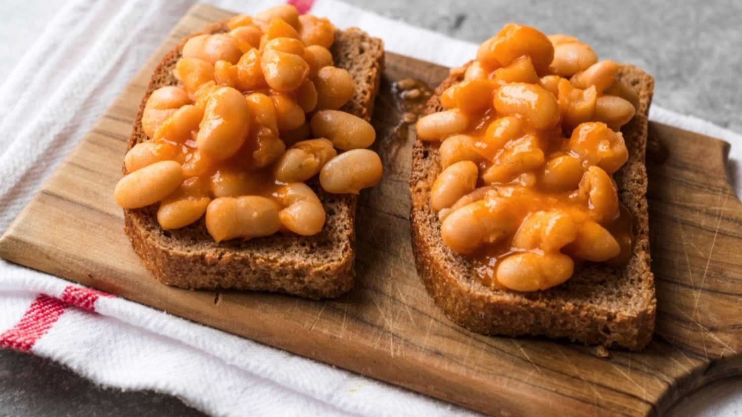 Baked Beans with toast bread